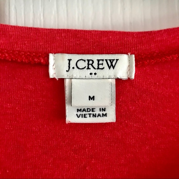 J.Crew Tie-front Tee - Picture 4 of 4